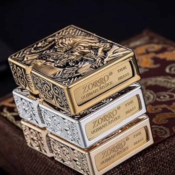 Amazon.com: ZORRO 21HK Brass Kerosene Lighter, Five-Sided